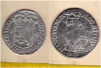 Ein Gulden aus der holl&auml;ndischen Provinz Overijssel von 1717